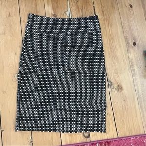 Great patterned pencil skirt